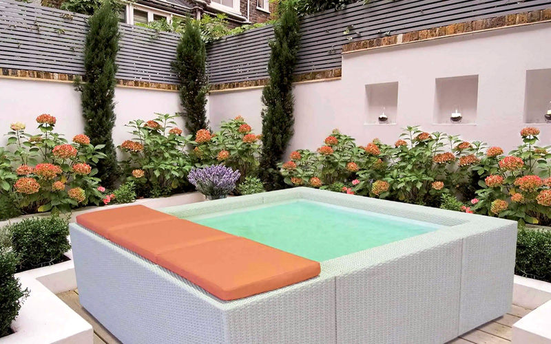 mini piscinas modernas