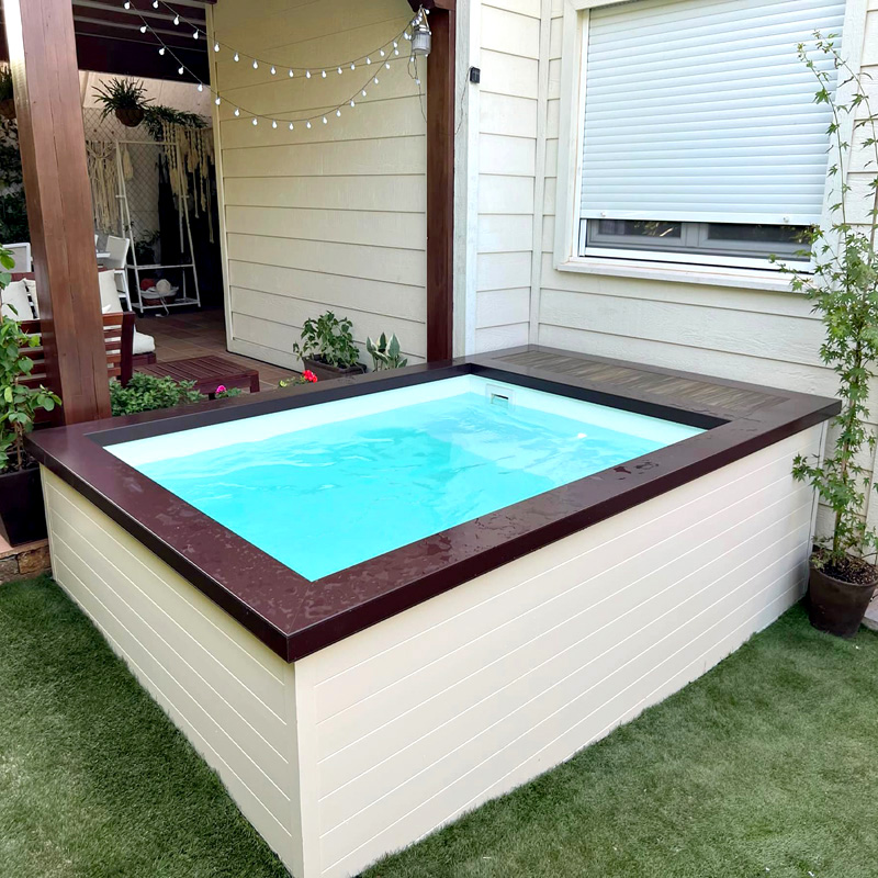 piscinas para terrazas pequeñas
