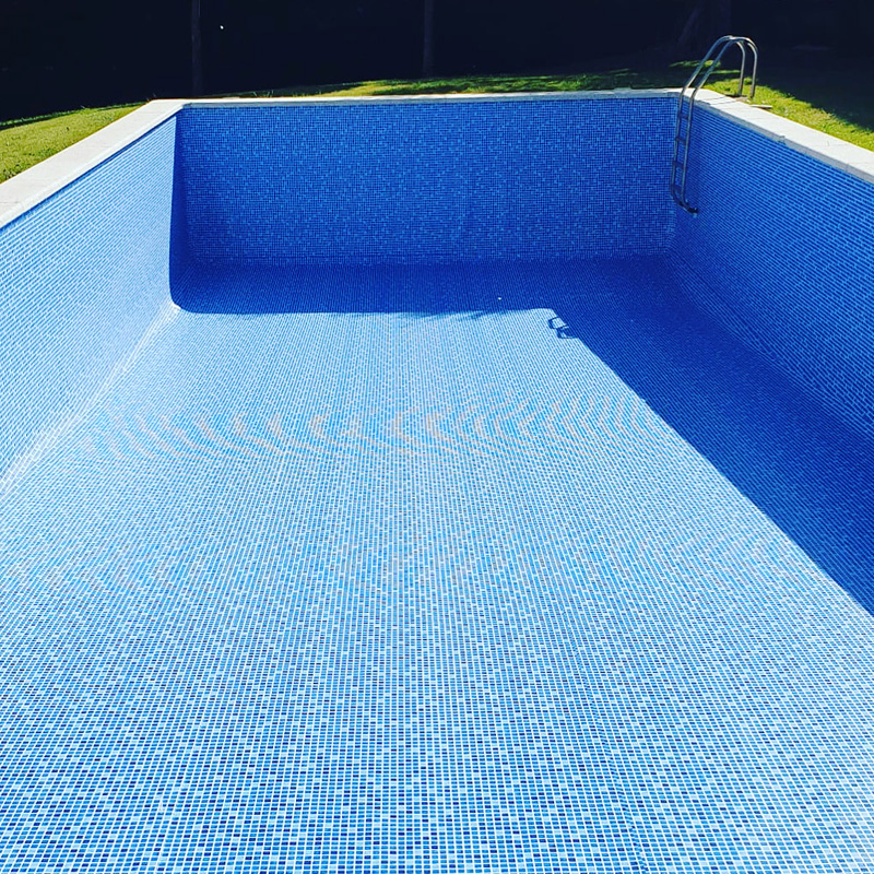 piscina gresite con liner lamina armada piscinas malaga