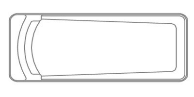 medidas piscina de poliester y fibra de vidrio rectangular y grande con escaleras anchas y curvas lado corto Lanzarote1