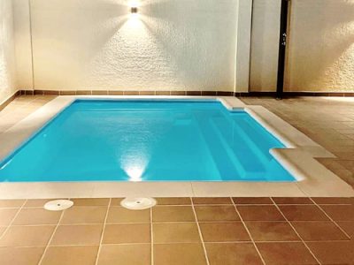 piscina fibra alargada de poliester de 5 metros Fortuna55