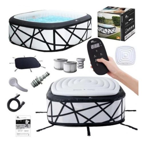 embalaje y accesorios jacuzzi inflable portatil para 6 personas soho