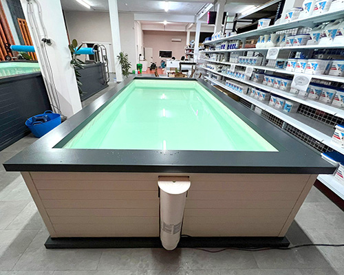 piscina prefabricada de aluminio barata basic