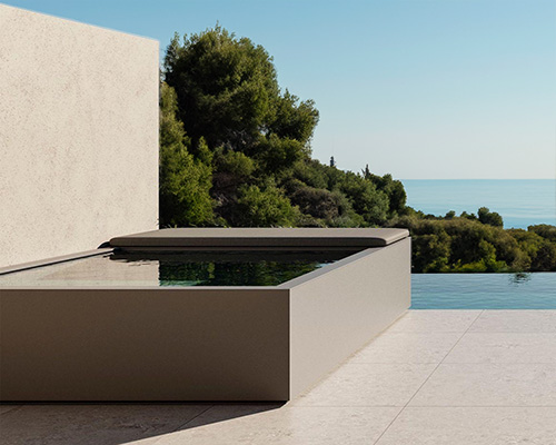 Piscina elevad para terraza ático sin obras prefabricada Ibiza