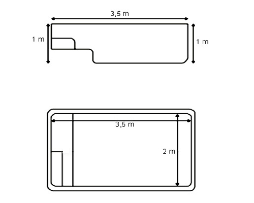 medias piscina elevada poliester Adela