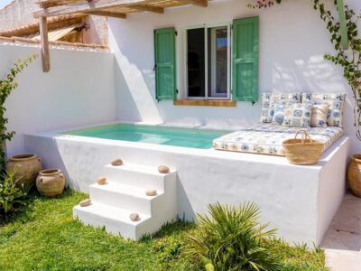 Piscina elevada de fibra de vidrio Martina25