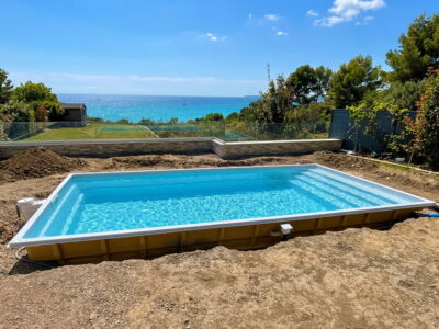 Piscina 6x3 poliester enterrada Estartit57