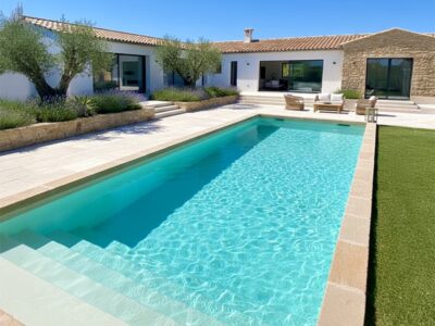 Piscina grande de fibra enterrada Cadaques