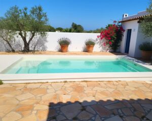 Piscina playa 6x3 de poliester Tulum61