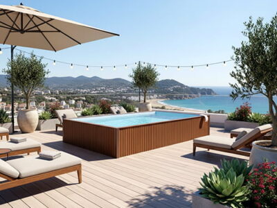 Mini Piscina económica para patio Minipool Basic