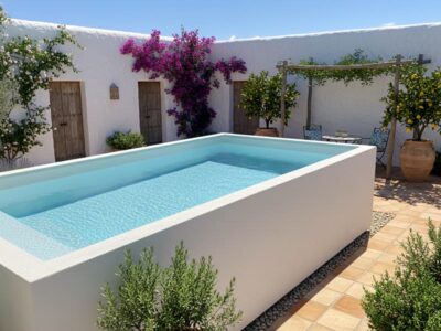 piscina pequeña con depuradora Rimini46