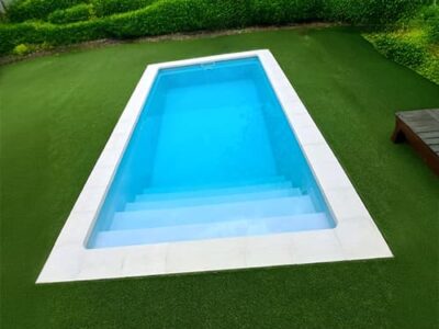 Piscina poliester 6x3 con escaleras Positano