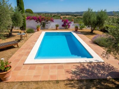 Piscina poliester 6x3 con escaleras Positano65