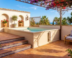 Piscina prefabricada 3x2 Easy para terraza