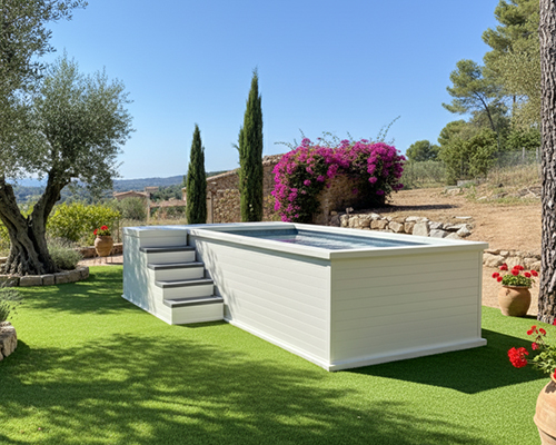 Piscinas modulares fijas de aluminio