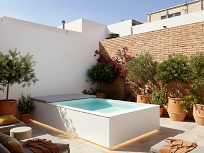 piscina autoportante 4x2 Ibiza de polipropileno con depuradora