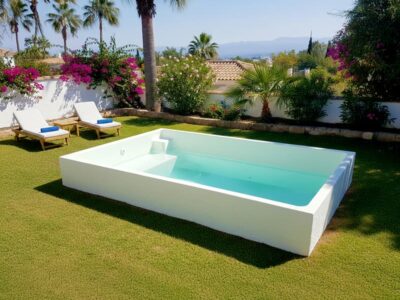 Piscina de fibra elevada Elisa36