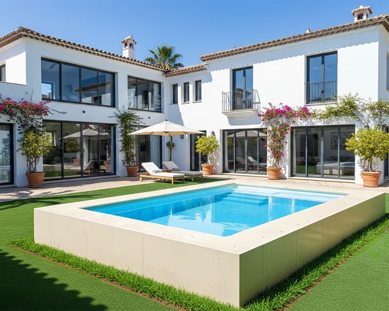 piscina 6x3 elevada poliester Alegria62