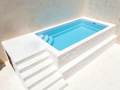 piscina elevada poliester Triana 4x2