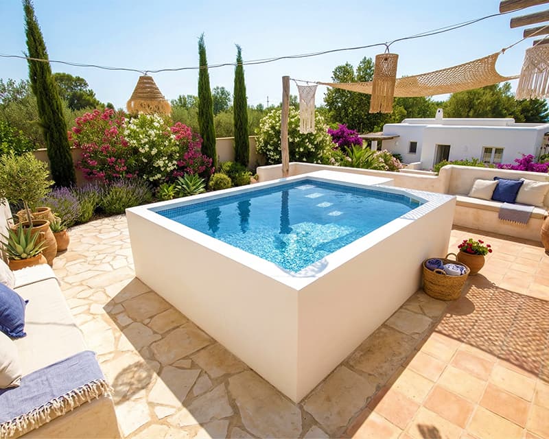 Piscina sin obra autoportante Sunset