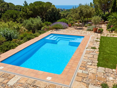 Piscina grande de fibra Tramuntana 9x4