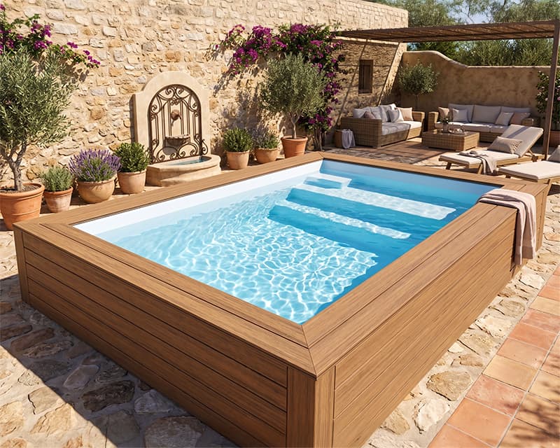 Mini piscina elevada Thais35