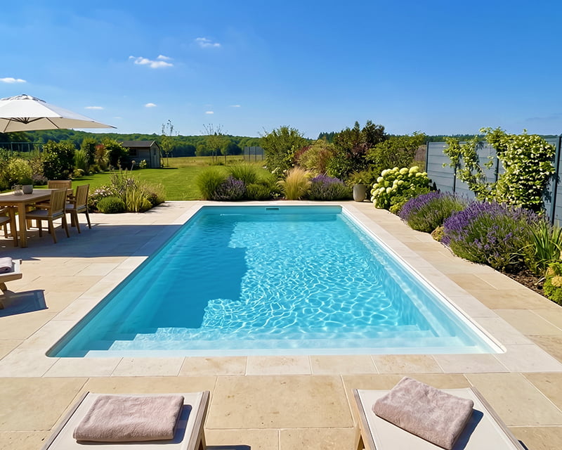 Piscina de fibra premium Estartit77